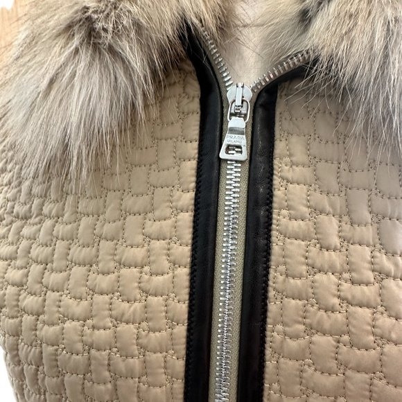 Prada Sports Jacket w/Fur - Picture 9 of 13